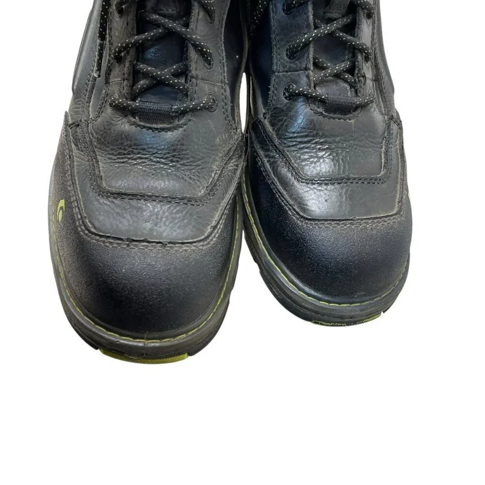Wolverine w10484 Multishox Waterproof Steel Toe Black Work Boots Lace Up 12EW